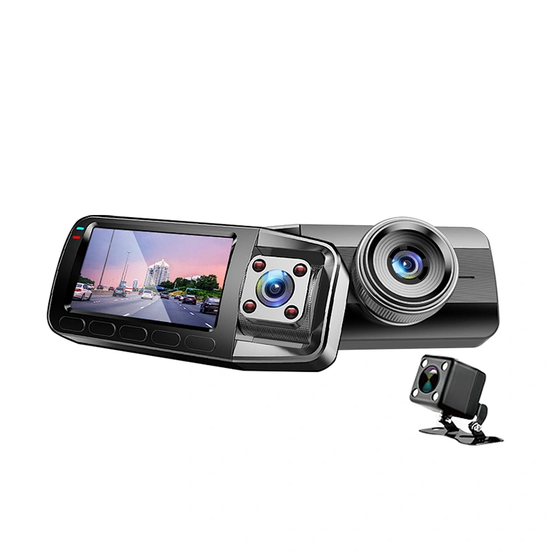 Three Channel Mstar Chipset Car DVR Dual 1080P Dash Camera