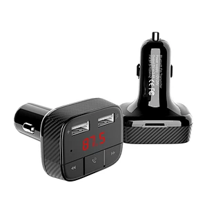 FM car transmitter with bluetooth USB, Aux-in and microSD slot