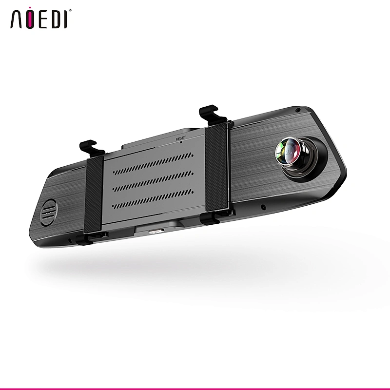 Car Rear Mirror Cam with 7 inch Touch Screen with Car DVR Car Dash Camera Recorder