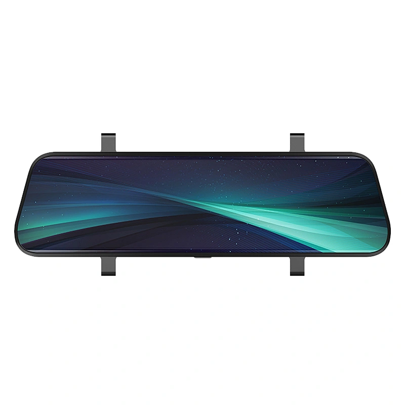 4.3 inch 1080p full HD sensor rear view dual lens dash camera for cars