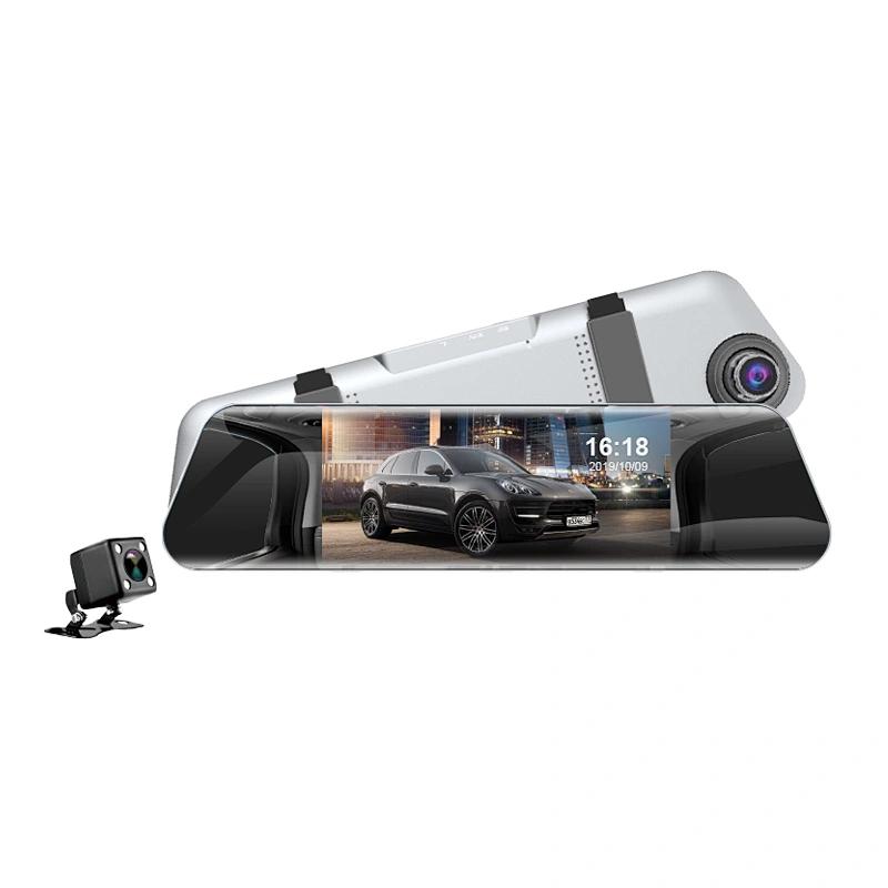 FHD 1080P rear mirror recorder with 6.86 inch IPS screen display mirror rear dash CAM
