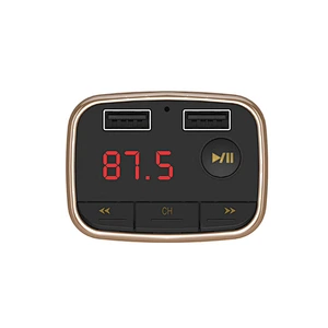 Hot selling car fm transmitter with LED display china factory supply car mp3 player