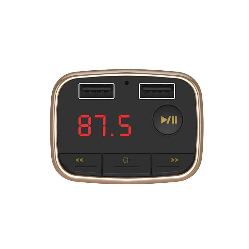 Hot selling car fm transmitter with LED display china factory supply car mp3 player