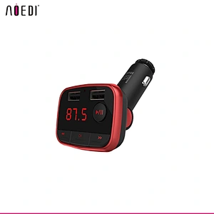 Dual USB LCD Screen Bluetooth Car Music Player + Car Charger