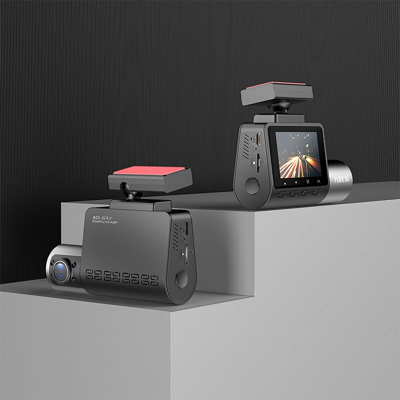 Dash recorder dual lens front and rear FHD pixel car dvr MP3 player