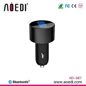 bluetooth FM transmitter with best frequency car kit