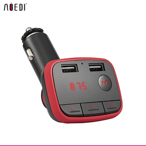 Dual USB LCD Screen Bluetooth Car Music Player + Car Charger