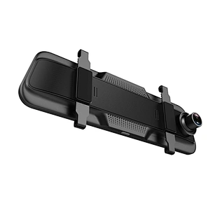 9.35 inch mirror dvr recorder car black box with dual 1080p dash cam and GPS WIFI function