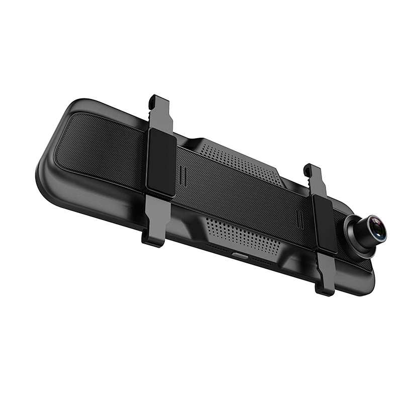 9.35 inch mirror dvr recorder car black box with dual 1080p dash cam and GPS WIFI function
