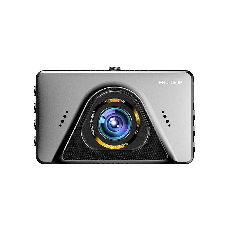 Car black box 3 inch screen dash camera with WIFI GPS dual cams HD1080P recor