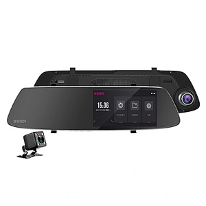 Mirror DVR with dual camera front and back Car Rear View Camera Car Dash cam recorder