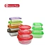 storage glass stainless lid