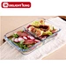 2 divided bake dish