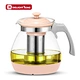 glass tea pot with infuser