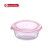 storage glass stainless lid