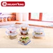 food storage glass container