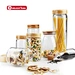 12 glass jar storage