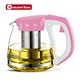 glass tea pot with infuser