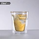 double beer glass cup