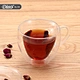 glass tea cup borosilicate