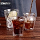 heat resistant double wall glass
