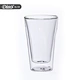double beer glass cup