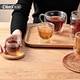 heat resistant glass tea cup