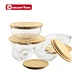 oven safe glass mixing bowl