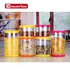 glass sealable canister for kitchen