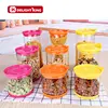 glass sealable canister for kitchen