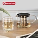 pyrex glass tea kettle
