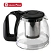 glass teapot with filter
