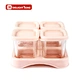 glass baby food container with organizer