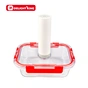 Vacuum glass storage food container