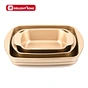 rectangular food trays