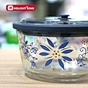 glass food container with lid
