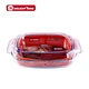 Glass baking pan bread lof pans set 2pcs/ high borosilicate glass bakeware