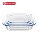Bread Cakes Bacon Loaf Pan Square Bake Dishes Pans Microwave Oven Pyrex Square dish