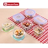 glass baby food container with lid