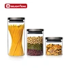 storage jar with glass lid
