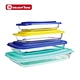 borosilicate heat resistant glass teapot with lid