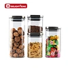storage jar with glass lid