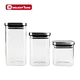 storage jar with glass lid