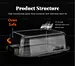  glass lunch box