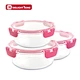 glass food container with lid