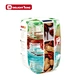 Customized color sleeve packing glass baby food containers set