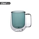 glass double glass cup