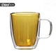 glass double glass cup