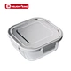 glass food container with lid