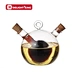 oil and vinegar glass bottle